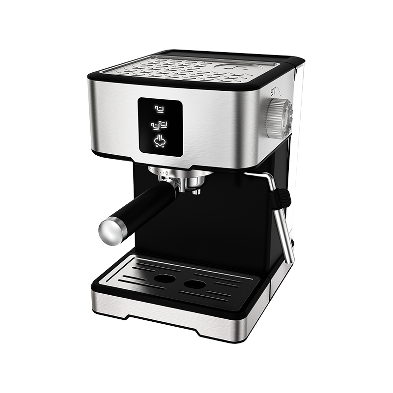 TC-51A Professional Espresso Machine – 20Bar Pressure with Steam Wand, Commercial-Grade Portafilter, 1700ml Tank & Programmable Cup Sizes